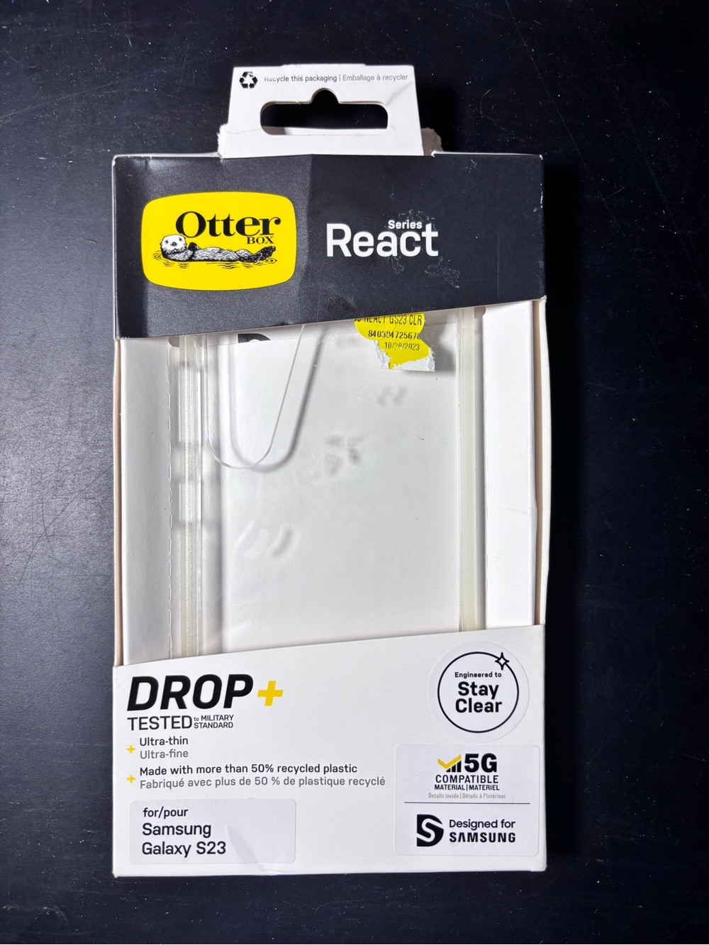 OtterBox React Series Clear Protective Case - Transparent